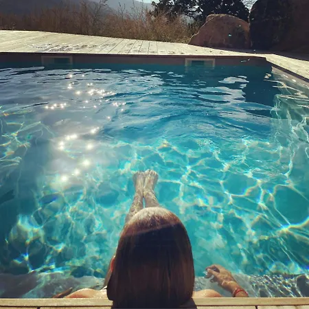 Semesterbostad Stone Sheepfold With Sea View In Corsica *