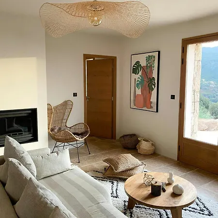 Stone Sheepfold With Sea View In Corsica Sari-D'orcino