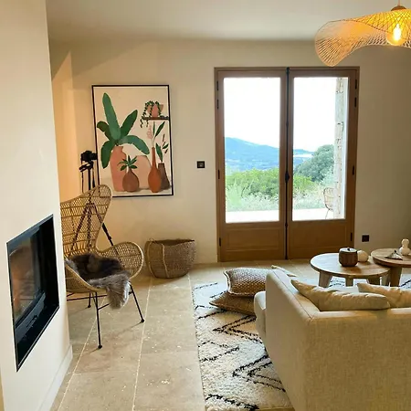 Stone Sheepfold With Sea View In Corsica